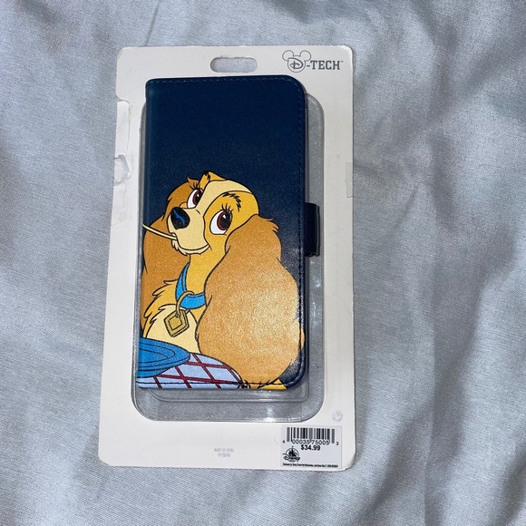 Disney Park DTech XS Folio iPhone Case Lady & the Tramp Tony's Restaurant - Picture 3 of 7